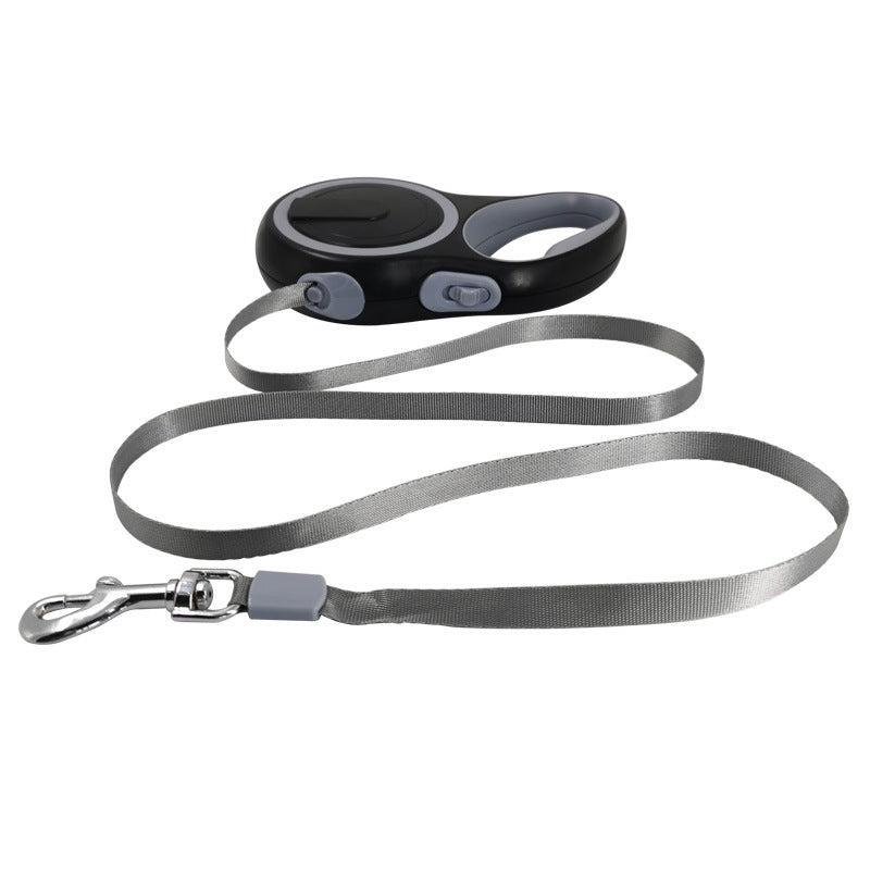 Amazon dog leash medium and large dog automatic retractable leash outdoor retractable dog walking leash dog chain factory