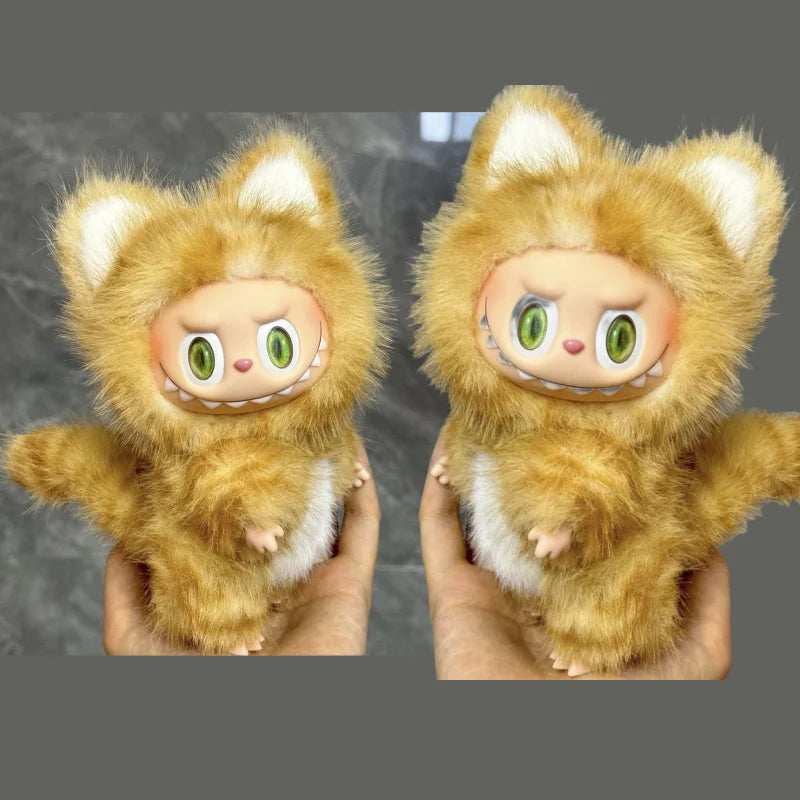 New 17cm Labubu Clothing V1v3 Cartoon Figurine Standing Posture Pendant For Clothing Cute Cat Doll Clothes High-Quality Gift