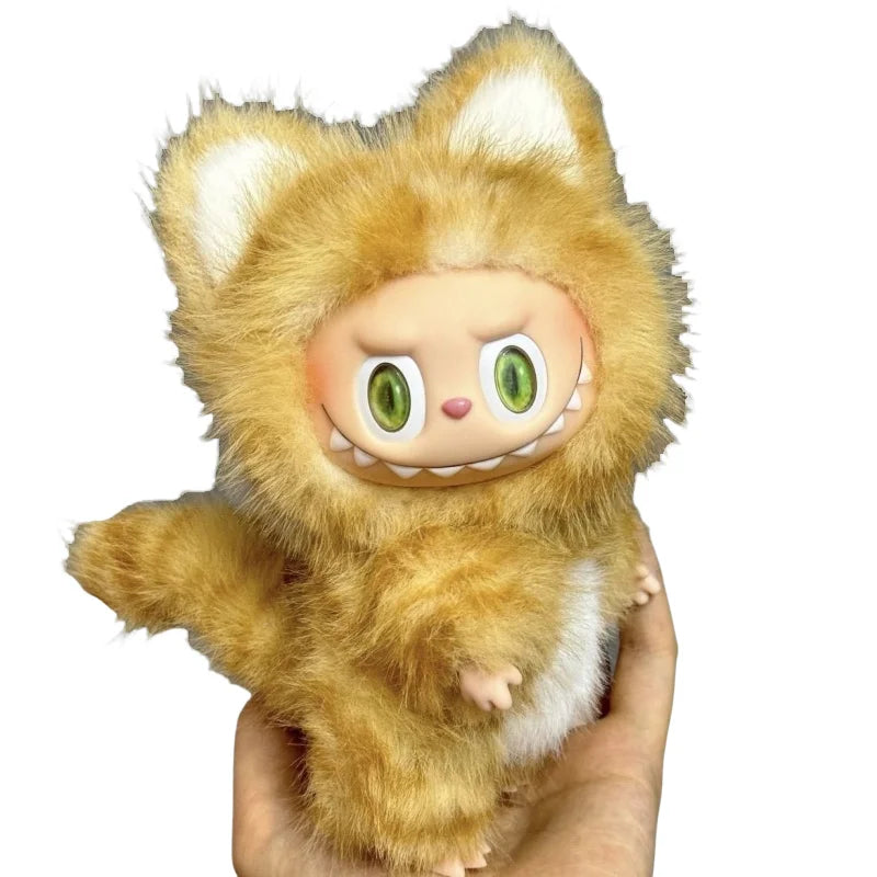 New 17cm Labubu Clothing V1v3 Cartoon Figurine Standing Posture Pendant For Clothing Cute Cat Doll Clothes High-Quality Gift