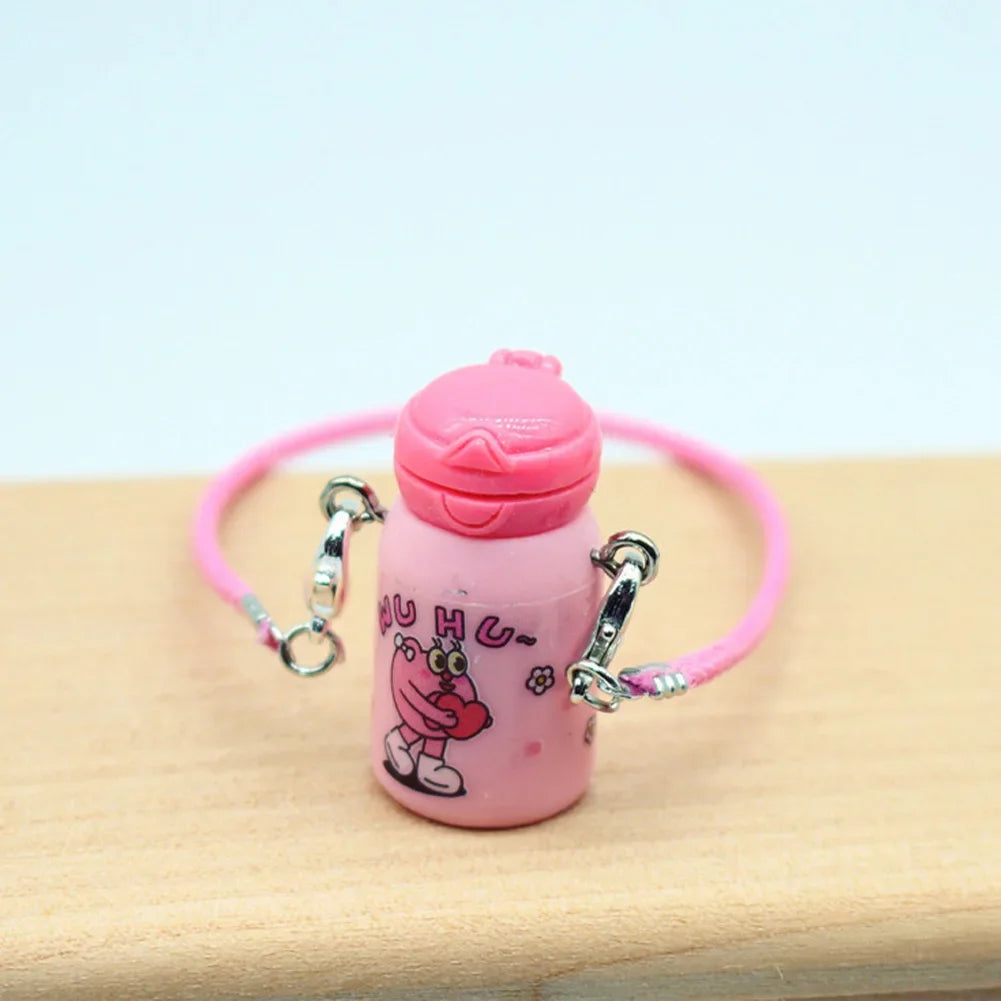 Labubu V1 V2 Idol Cute Doll Clothes – Fashion Sweater Outfit & Accessories | Pink & White Sitting Party Style