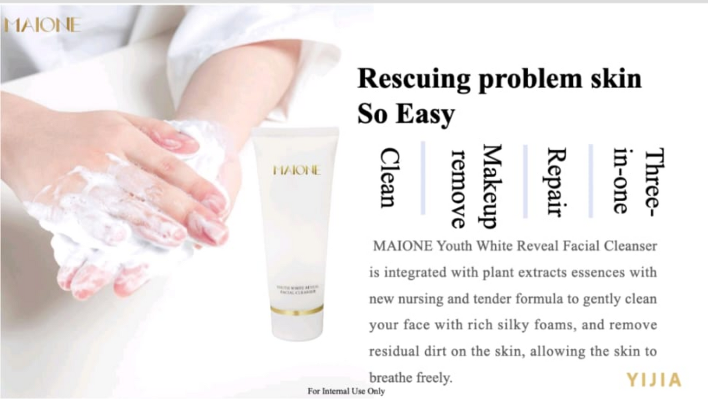 MAIONE Youth White Reveal Facial Cleanser