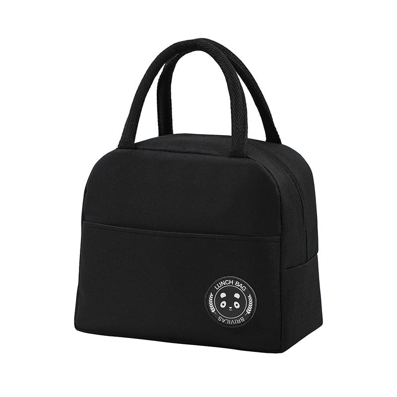 Lunch Bag Insulation Double Pockets Large Capacity Lunch Bag Printable Logo Lunch Box Bag