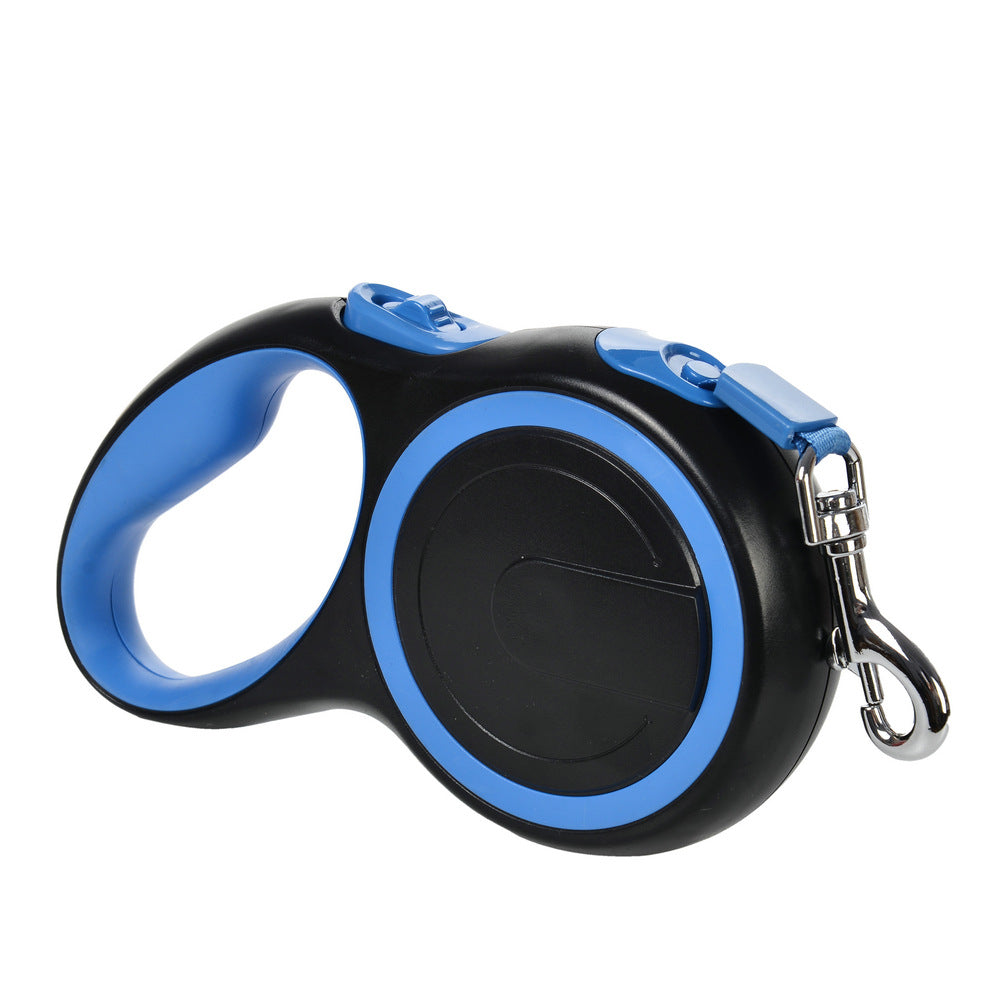 Amazon dog leash medium and large dog automatic retractable leash outdoor retractable dog walking leash dog chain factory