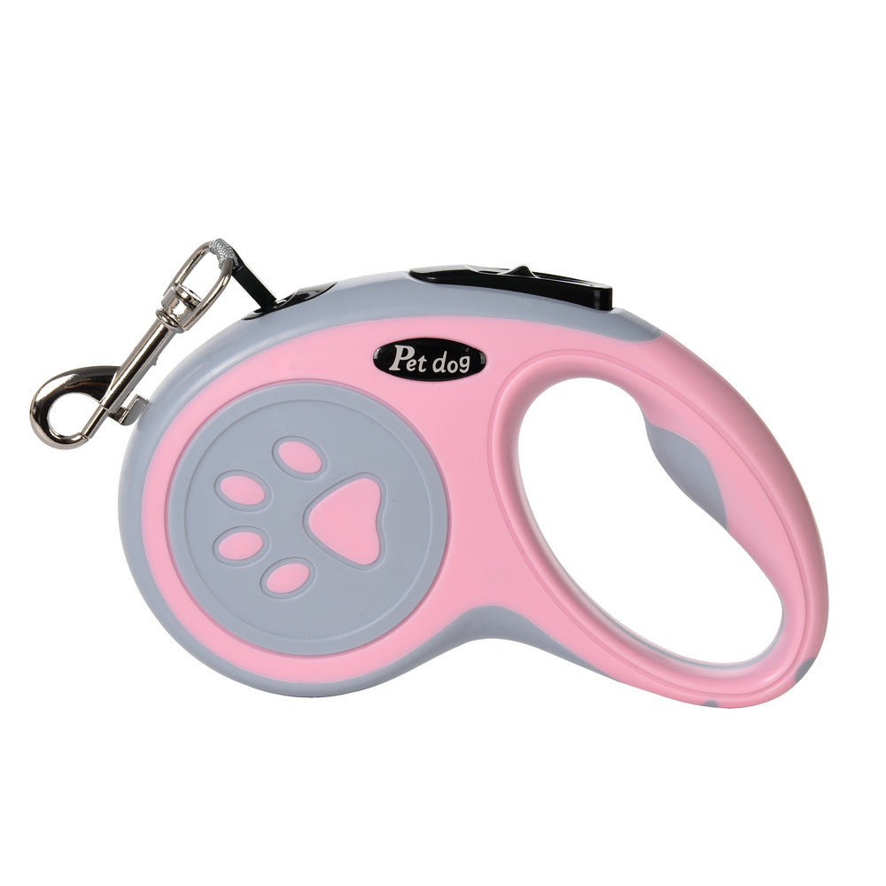 Amazon dog leash medium and large dog automatic retractable leash outdoor retractable dog walking leash dog chain factory