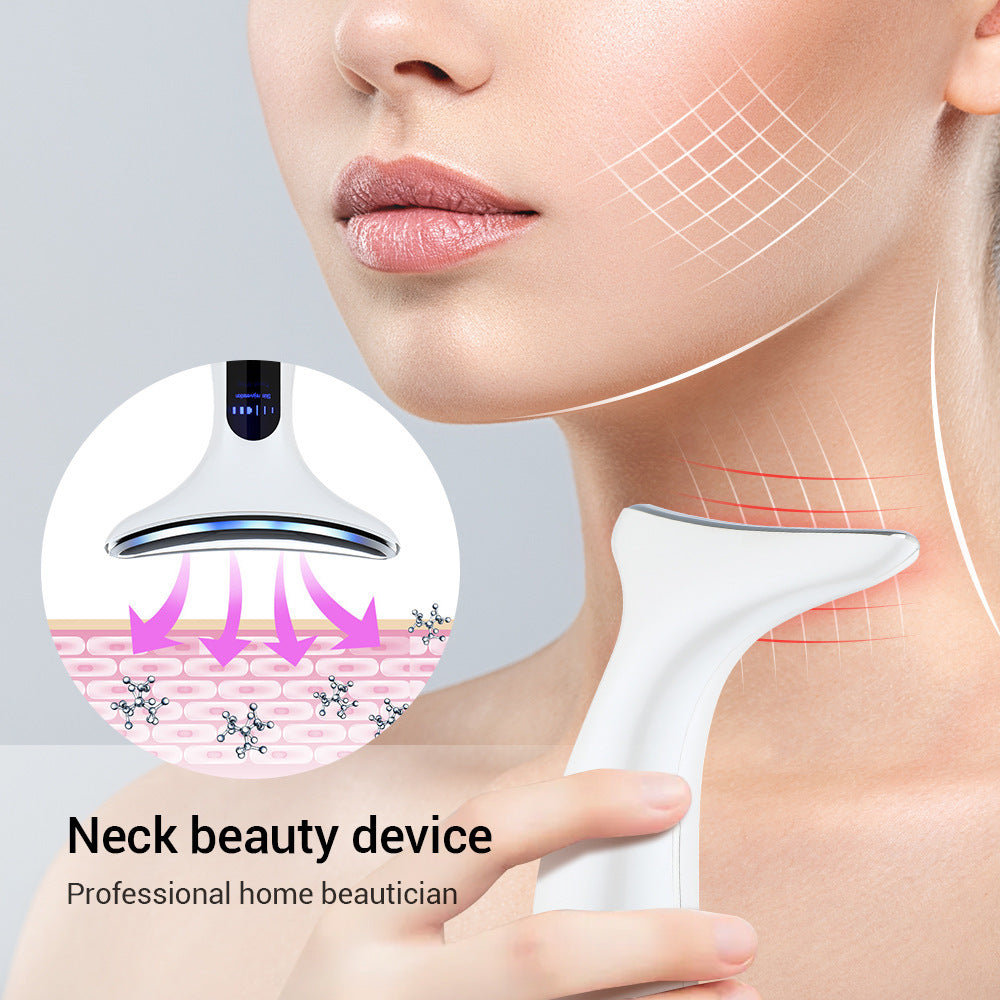 Cross-border beauty neck instrument neck line instrument neck massage instrument face lifting and firming beauty instrument v face instrument beauty instrument