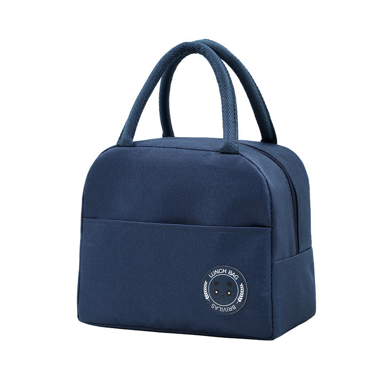 Lunch Bag Insulation Double Pockets Large Capacity Lunch Bag Printable Logo Lunch Box Bag