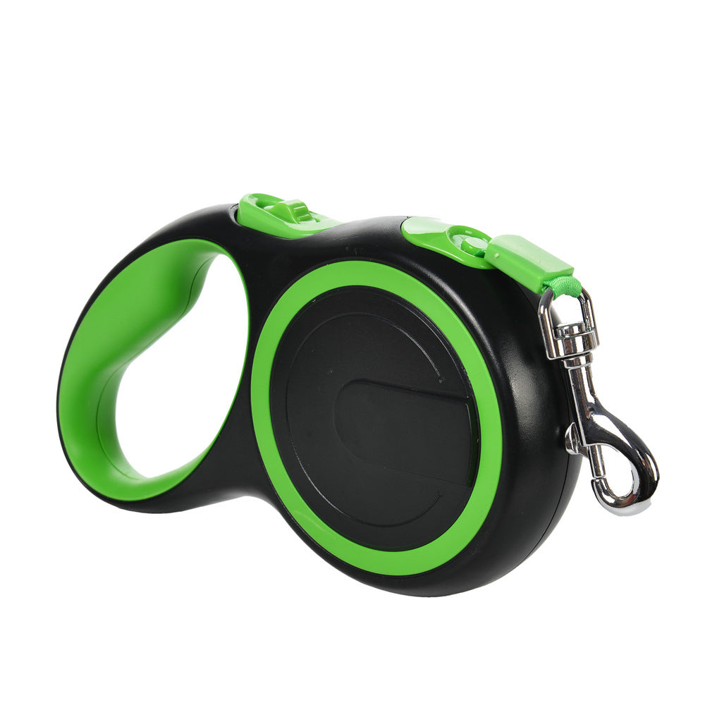 Amazon dog leash medium and large dog automatic retractable leash outdoor retractable dog walking leash dog chain factory