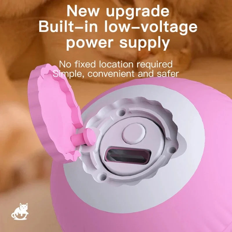 Cat Toys Interactive Ball Cat Accessories Interactive Cat Ball Kitten CatBall Toys Electronic Automatic Rolling Magic Ball
