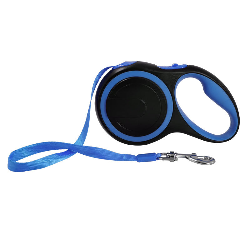 Amazon dog leash medium and large dog automatic retractable leash outdoor retractable dog walking leash dog chain factory