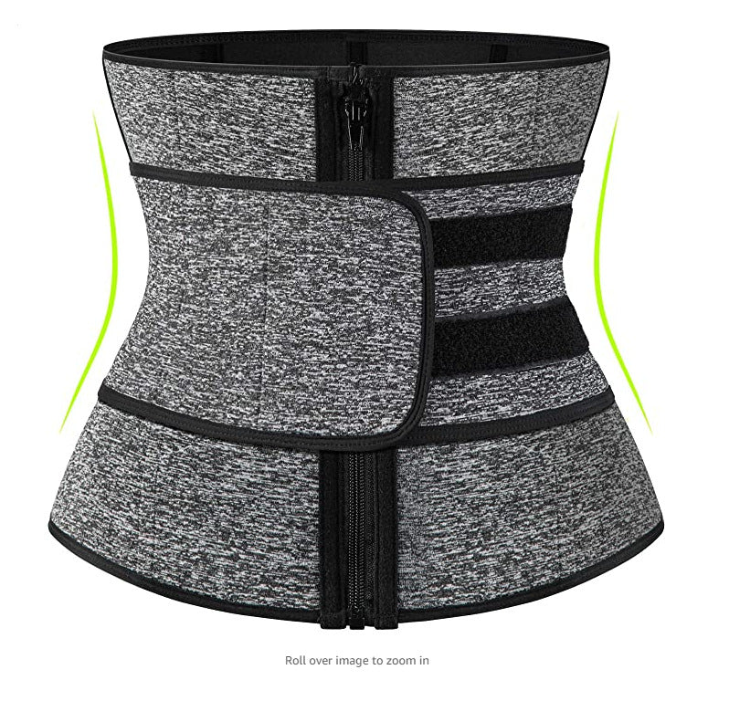 Waist Trainer Reducing Shapers Slimming Trimmer Belt Body Shaper Neoprene Tummy Shapewear 9 Steel Bones Woman Cincher Corset