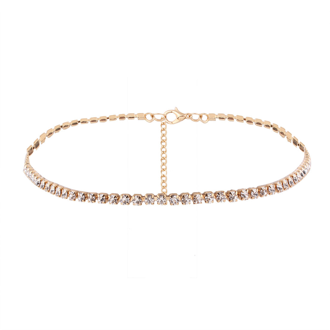 N5612 Europe and America simple temperament model diamond necklace women Clavicle necklace necklace choker hot items