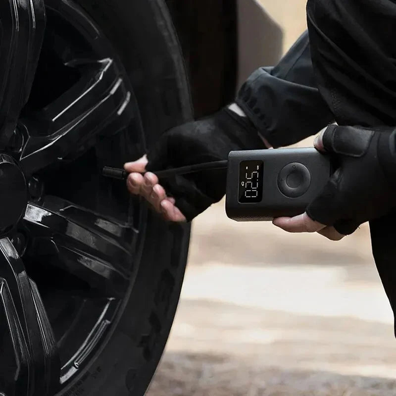 New 2025 Xiaomi Mijia Air Pump 2D 25%Speed Boost Portable Electric Air Compressor Treasure 150PSI Type-C LED Multitool Inflator