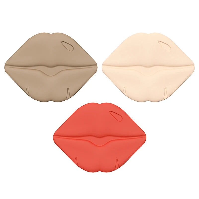 Phone Cover with Mirror and Lip Gloss Holder, Self-Adhesive Silicone Smartphone Case