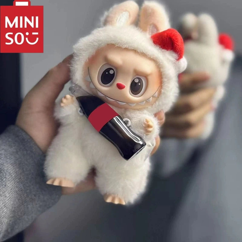 MINISO Blind Box - Cola Monster Collection Series (Vinyl Face Toy, Animated Character Face Doll, Mystery Surprise Keychain Gift)
