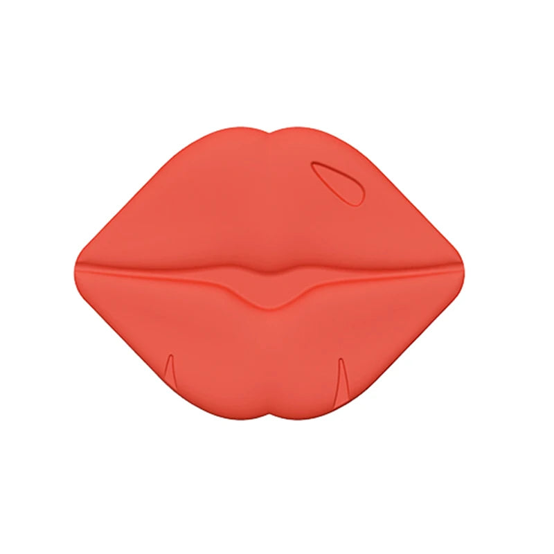 Phone Cover with Mirror and Lip Gloss Holder, Self-Adhesive Silicone Smartphone Case