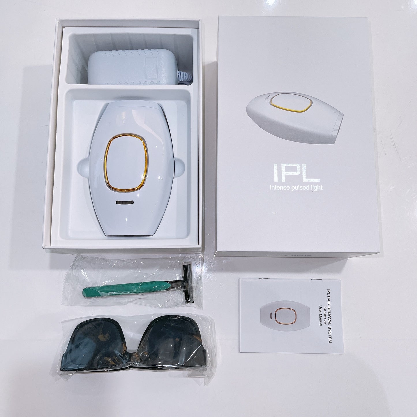 Cross-border hot-selling hair removal device household hair removal machine laser hair removal device strong pulse beauty salon whole body hair removal device wholesale