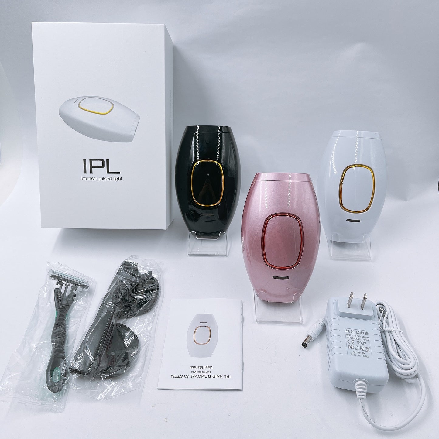 Cross-border hot-selling hair removal device household hair removal machine laser hair removal device strong pulse beauty salon whole body hair removal device wholesale