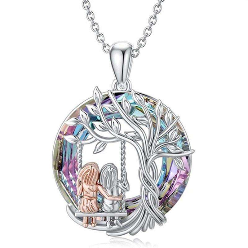 Yunjin cross-border best-selling European and American fashion tree of life pendant personality simple hollow out tree of life necklace wholesale