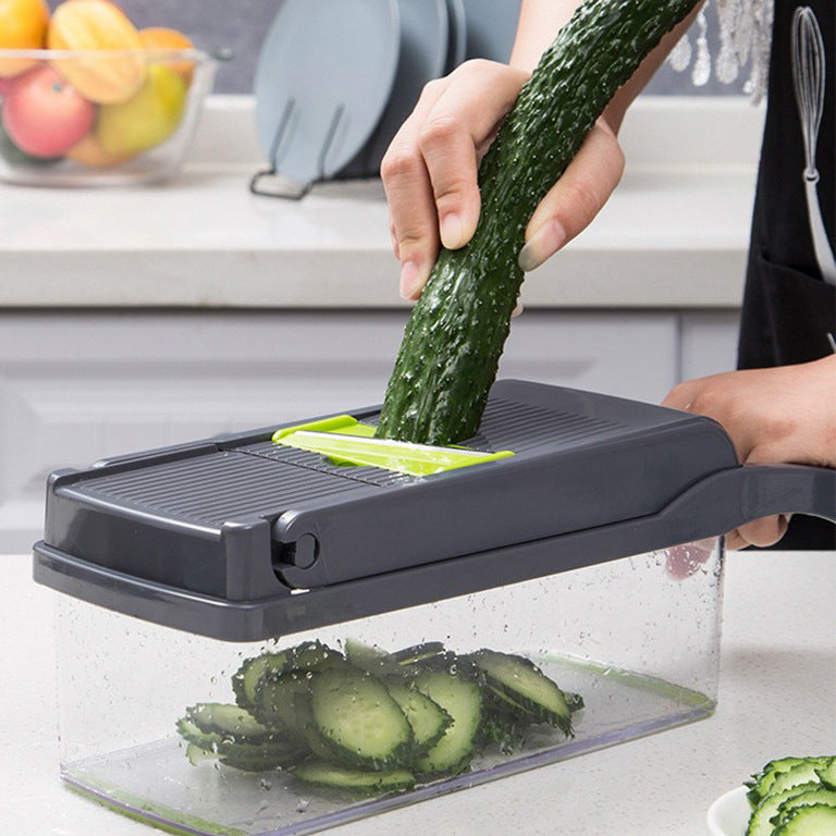 Vegetable cutting tool, vegetable cutter, vegetable cutter, multifunctional dicer, shredder