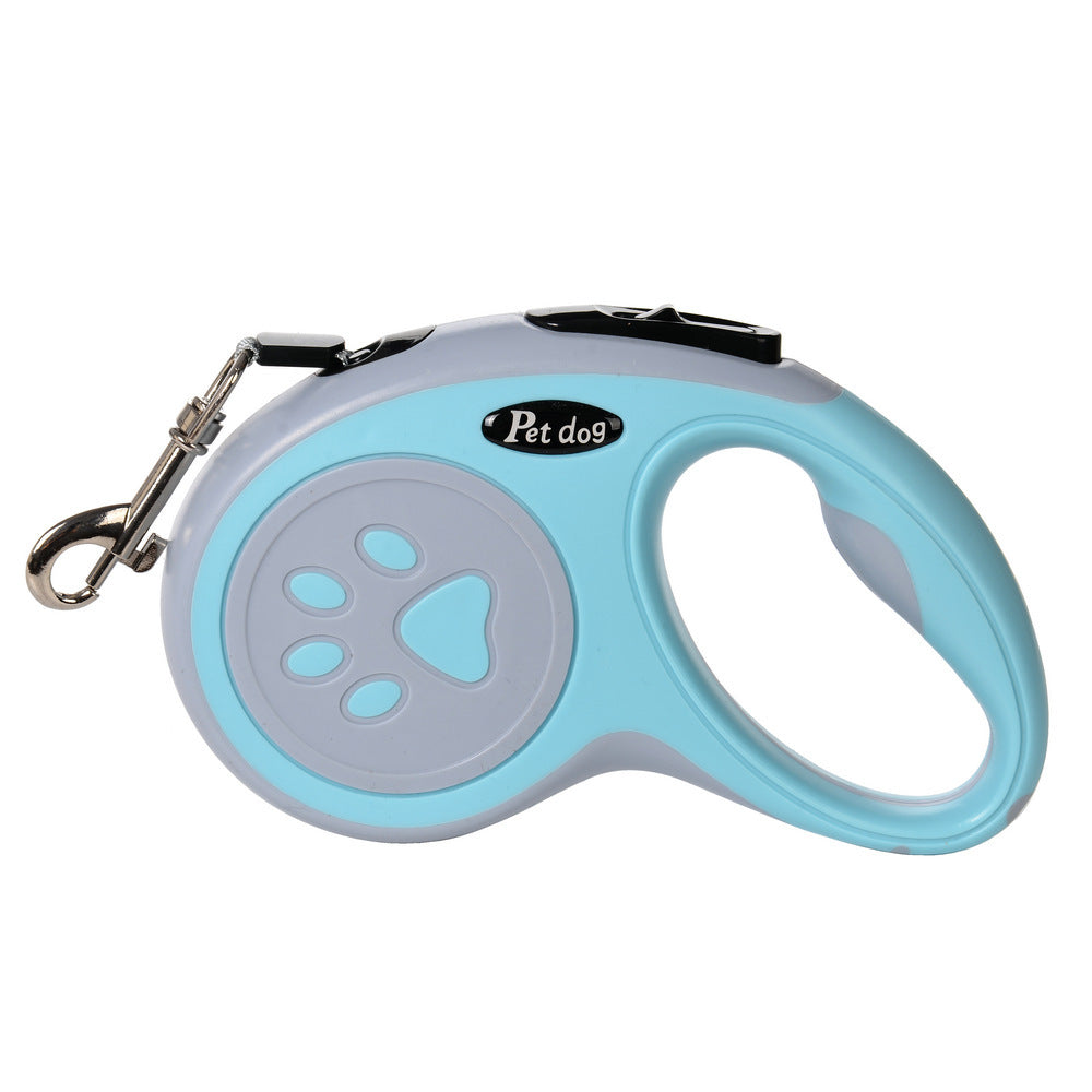 Amazon dog leash medium and large dog automatic retractable leash outdoor retractable dog walking leash dog chain factory