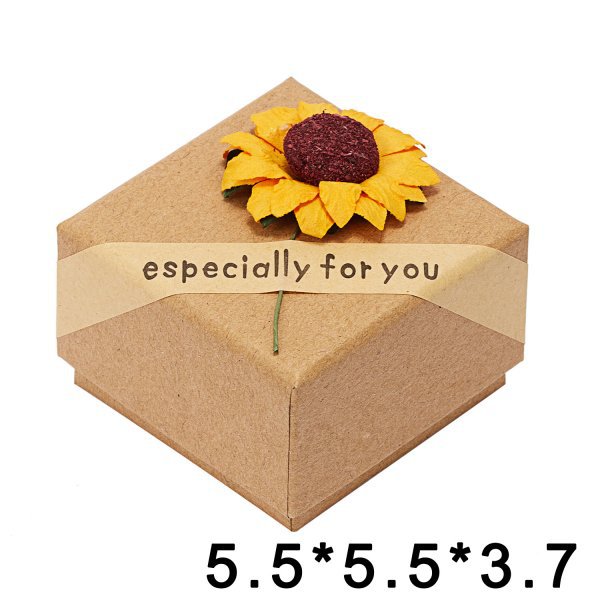 Cross-border hot item You Are My Sunshine Sunflower Necklace Openable Engraving Double-sided Pendant Necklace