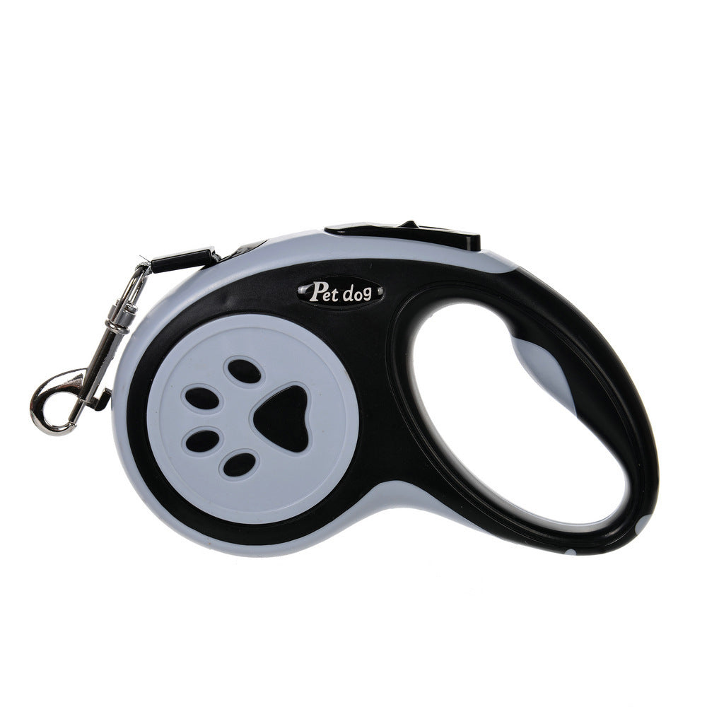 Amazon dog leash medium and large dog automatic retractable leash outdoor retractable dog walking leash dog chain factory