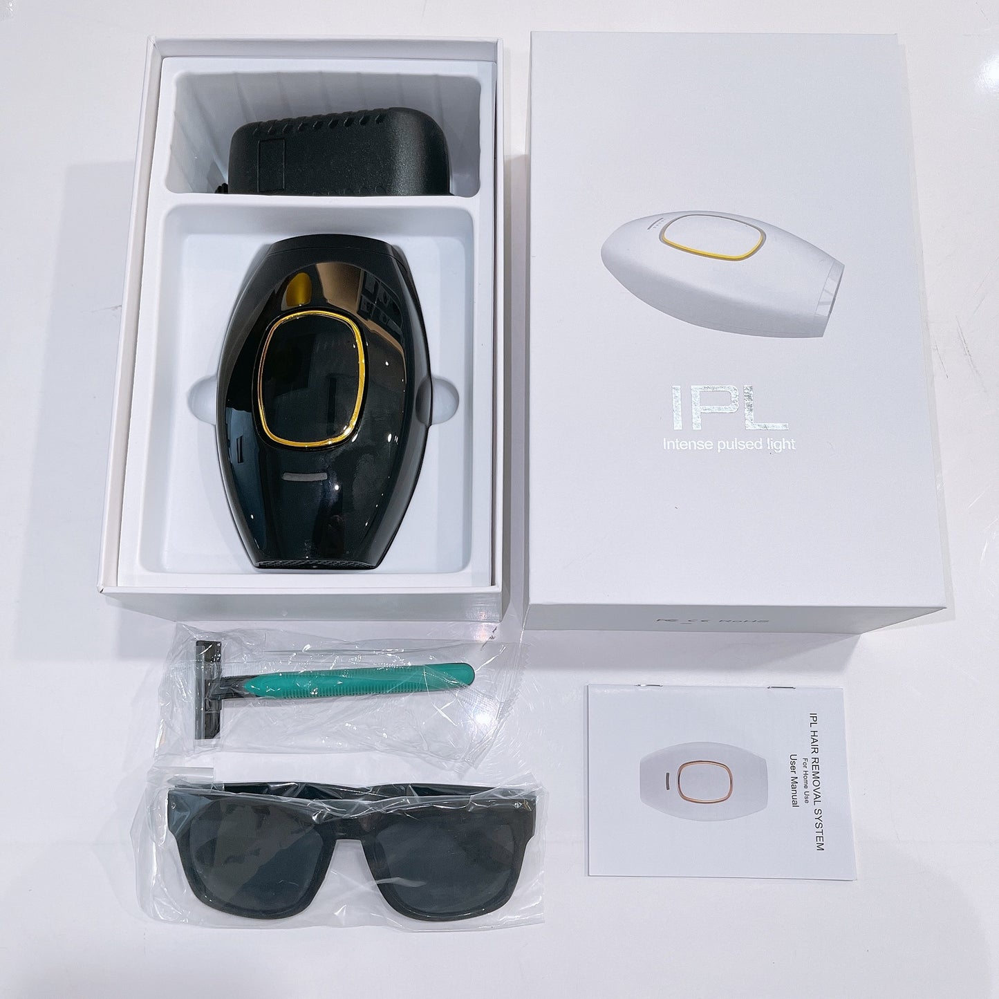 Cross-border hot-selling hair removal device household hair removal machine laser hair removal device strong pulse beauty salon whole body hair removal device wholesale
