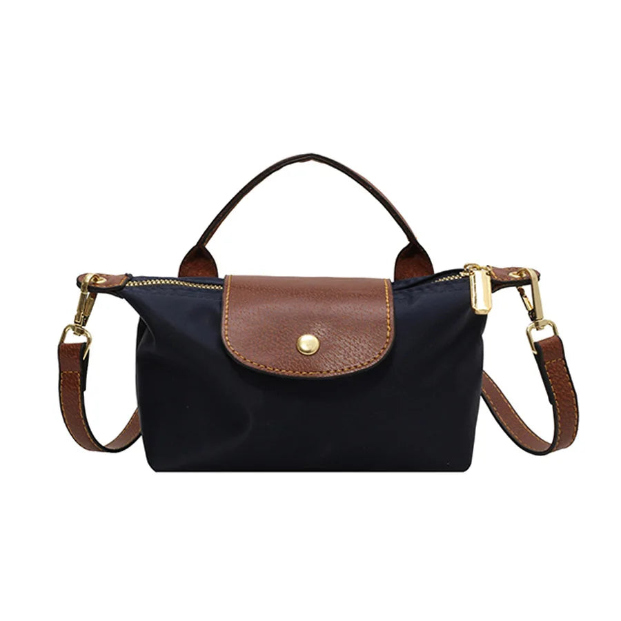 2025 Mini Dumpling Handbag for Women High-End Nylon Fabric Fashionable Shoulder/Crossbody Mobile Phone Bag for Ladies