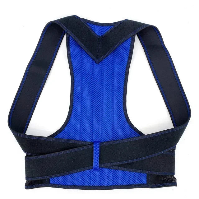 Reinforced Belt Lumbar Column Posture Corrector Vest Adjustable Back Support Strap Shoulder Spine Brace Neck Stretcher Trainer