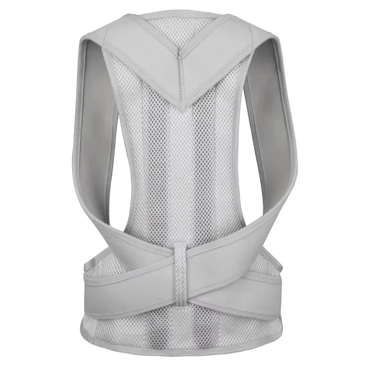 Reinforced Belt Lumbar Column Posture Corrector Vest Adjustable Back Support Strap Shoulder Spine Brace Neck Stretcher Trainer