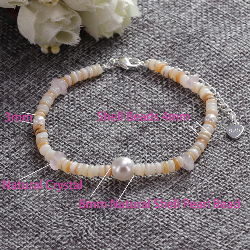 VENTFILLE 925 Sterling Silver Line Extremely fine Bracelet for Women Love Haert Bead Korean Ins Sweet Jewelry Gift Dropshipping