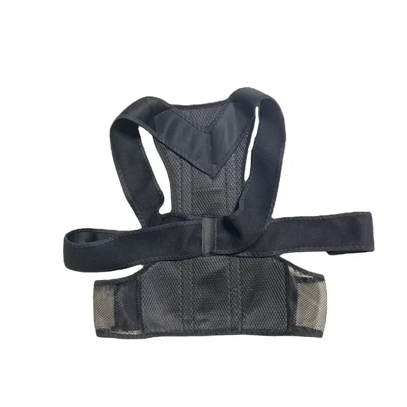 Reinforced Belt Lumbar Column Posture Corrector Vest Adjustable Back Support Strap Shoulder Spine Brace Neck Stretcher Trainer