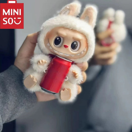 MINISO Blind Box - Cola Monster Collection Series (Vinyl Face Toy, Animated Character Face Doll, Mystery Surprise Keychain Gift)